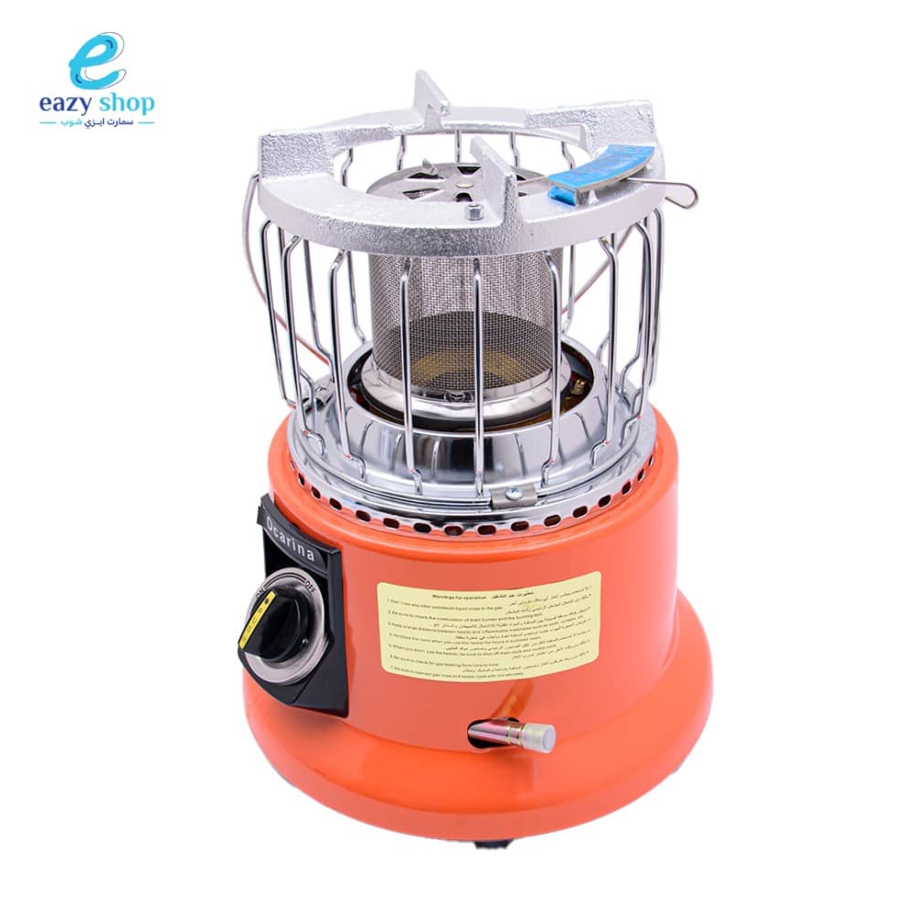 دفاية-غاز2 دفاية غاز اوكارينا برتقالي OC-3000 - الصورة 1